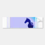 Horse Silhouette Design Bumper Sticker
