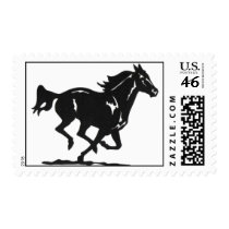 Horse Silhouette Postage stamps