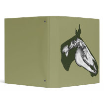Horse Skeleton binders by wildlifeart Horse Skeleton binders