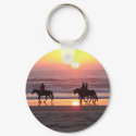Horse Sunset Keychain by frawgy21 Horse Sunset Keychain