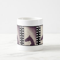 Horse Sunset Silhouette Mug mugs