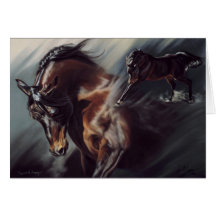 Horse Sympathy Card