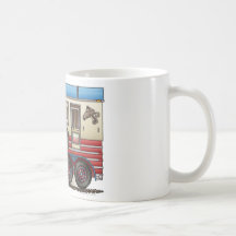 Horse Trailer Camper Coffee Mug