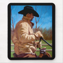 HORSE TRAINER in Pastel mousepads by joyart HORSE TRAINER in Pastel mousepads
