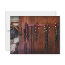 Horse Trainer - Jingle Bells Custom Invitation