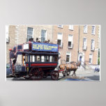 Horse Tram Dublin ireland Posters