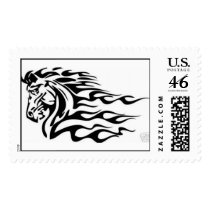 horse tribal 3 postage