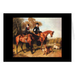 Horse Vintage Greeting Card
