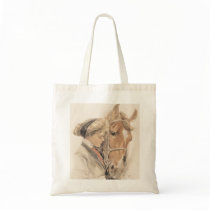 Horse Vintage Tote Bag