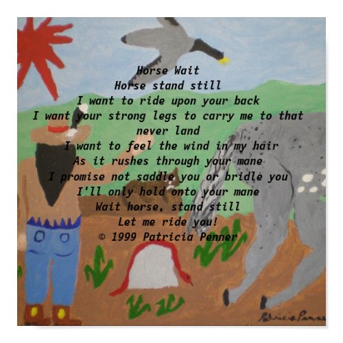 Horse Wait print