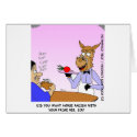 Horse Waiters Funny Cartoon Tees & Gifts cards by beardiethor123 Horse Waiters Funny Cartoon Tees & Gifts cards