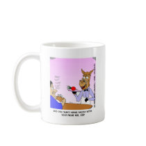 Horse Waiters Funny Cartoon Tees & Gifts mugs