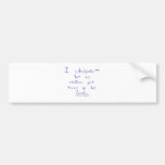 Horse Whisperer: stallion Ipod Bumper Sticker