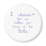 Horse Whisperer: stallion Ipod magnets