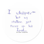 Horse Whisperer: stallion Ipod Sticker