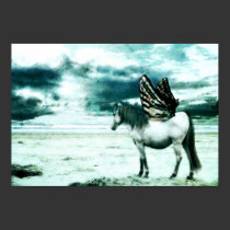 horse with wings posters