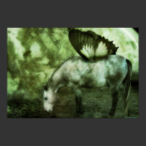 horse with wings two posters