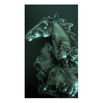 horse woman business cards