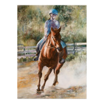 Horseback Riding Equestrian Canvas Print by michelleys Horseback Riding Equestrian Canvas Print