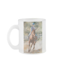Horseback Riding Equestrian Teamwork Drinking Mug