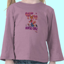 Horsegirl T-shirt by ClipClopClub Horsegirl T-shirt