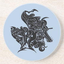 horsehead Coaster By NastyGame