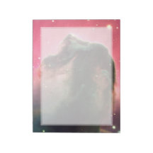 Horsehead Nebula Pink Space Memo Notepads