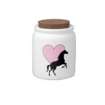 Horses and Love Candy Dishes