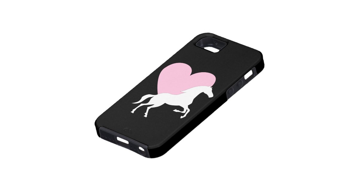 Horses and Love iPhone SE/5/5s Case Zazzle