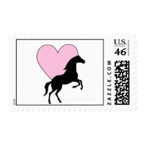 Horses and Love Postage