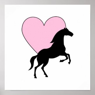 Horses and Love Poster