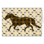 Horses and Stars Card