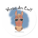 Horses Are Cool! stickers