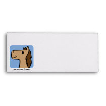 Horses Are Friends Envelope
