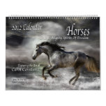 Horses Art Calendar 2012