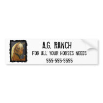 Horses Bumper Sticker