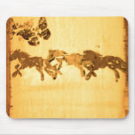 HORSES &amp; BUTTERFLIES Mousepad
