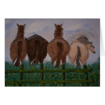 Horses Card