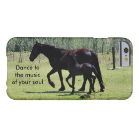 Horses dance to the music barely there iPhone 6 case