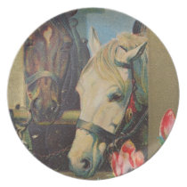 Horses Dinner Plates