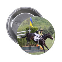 Horses Eventing  Button