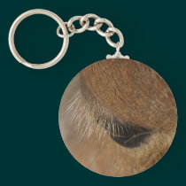 Horse's Eye Keychain