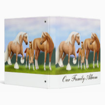 Horses Family Album Binder