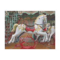 Horses Go Round postcards