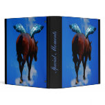 Horses have angels too vinyl binder