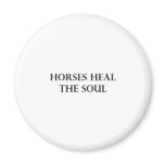 Horses Heal The Soul magnets