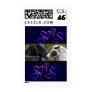Horses & Hearts Postage,blue