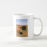Horses in Krisuvik Mugs