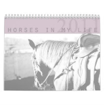 Horses In My Life 2011 Calender calendars