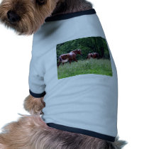 Horses in Summer Pasture Painting pet clothing